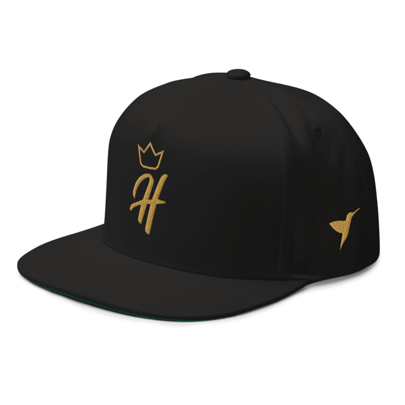 Royal Crown Snapback in Gold